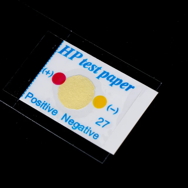 1Db /Táska Hp Teszt Papír Helicobacter Pylori Gyomorgyors Orális Borkő Vizsgálat - Image 5