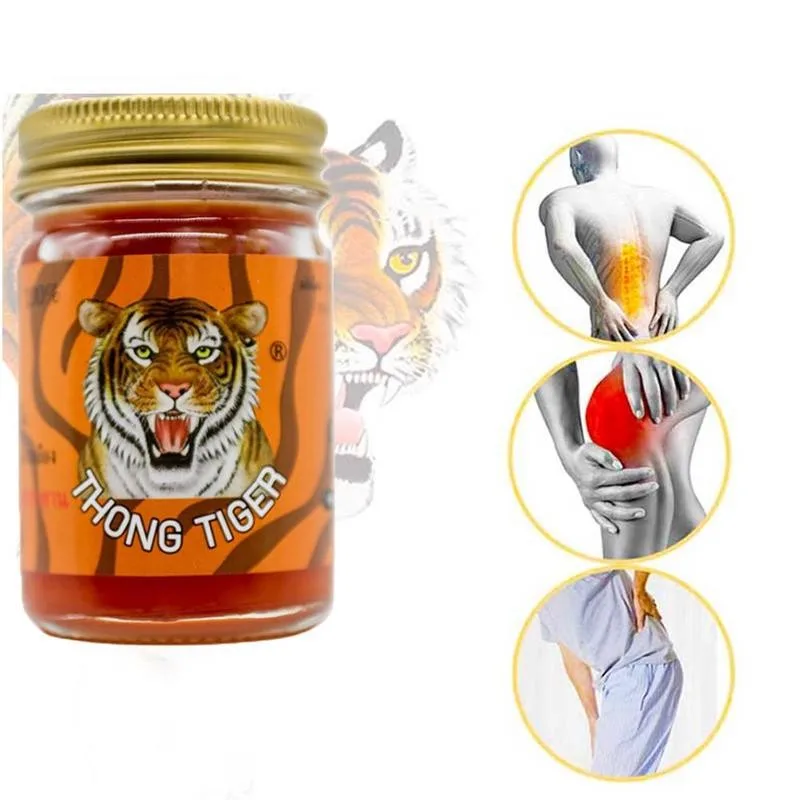 50g 100% Thailand Tiger Ointment Joint Arthritis Rheumatic Pain Relief Cream Neck Shoulder Lumbar Spine Massage | Красота и здоровье