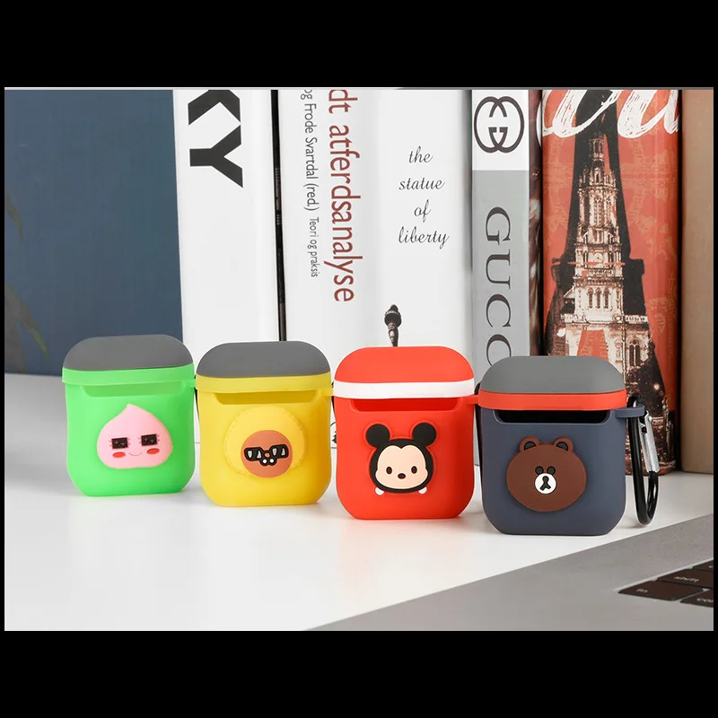 

Sky Cross Border Applicable AirPods Protective Case Silica Gel Apple Wireless Bluetooth Headset Charging Case Protective Case