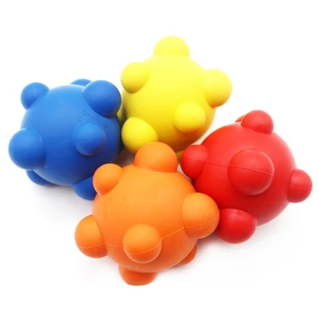 

Durable Rubber Jumping Activation Ball Tough Dog Clean Teeth Chewing Toy Puppy