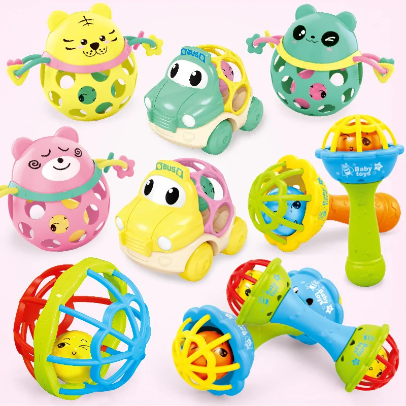 QWZ New Funny Baby Toys Little Loud Bell Ball Rattles Mobile Toy Newborn Infant Intelligence Grasping Educational Gift | Игрушки и хобби