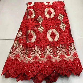 

2020 Top Sale French Tulle Lace Fabric High End African Net Lace Fabric With Stones Nigerian Lace Fabric For Wedding Dress
