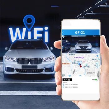 

Mini GPS Real Time Car Tracker Anti-Lost Device Voice Control Recording Locator HD Microphone WIFI LBS GPS AGPS