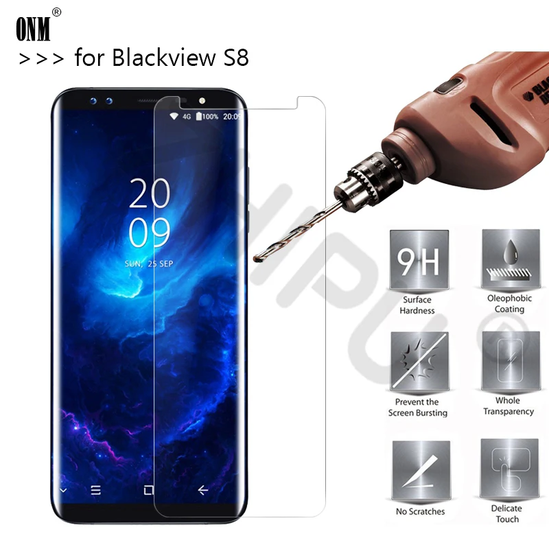 2.5D 0 26 мм 9H Премиум Закаленное стекло для Blackview S8 5 7 дюйма защитная пленка экрана