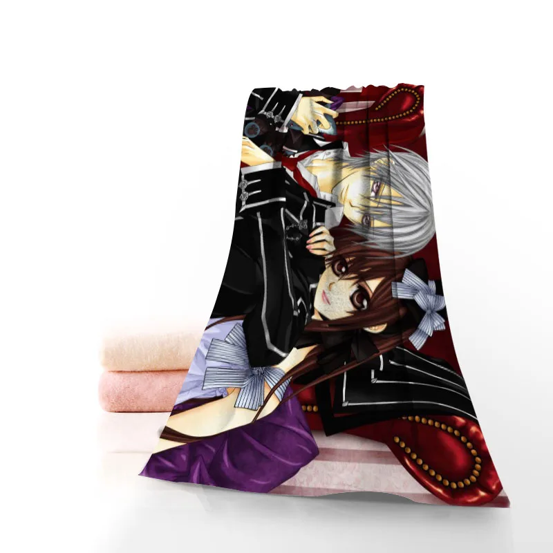 New Vampire Knight Towel Printed Cotton Face/Bath Towels Microfiber Fabric For Kids Men Women Shower Towels 70X140cm