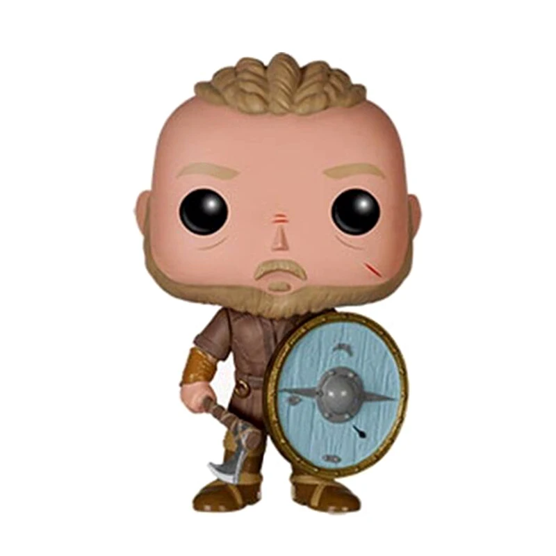 FUNKO POP Vikings Vikingar Lagertha Ragnar Lothbrok виниловые фигурки модель игрушки Рождественский подарок 177#178 - Цвет: 177 no box