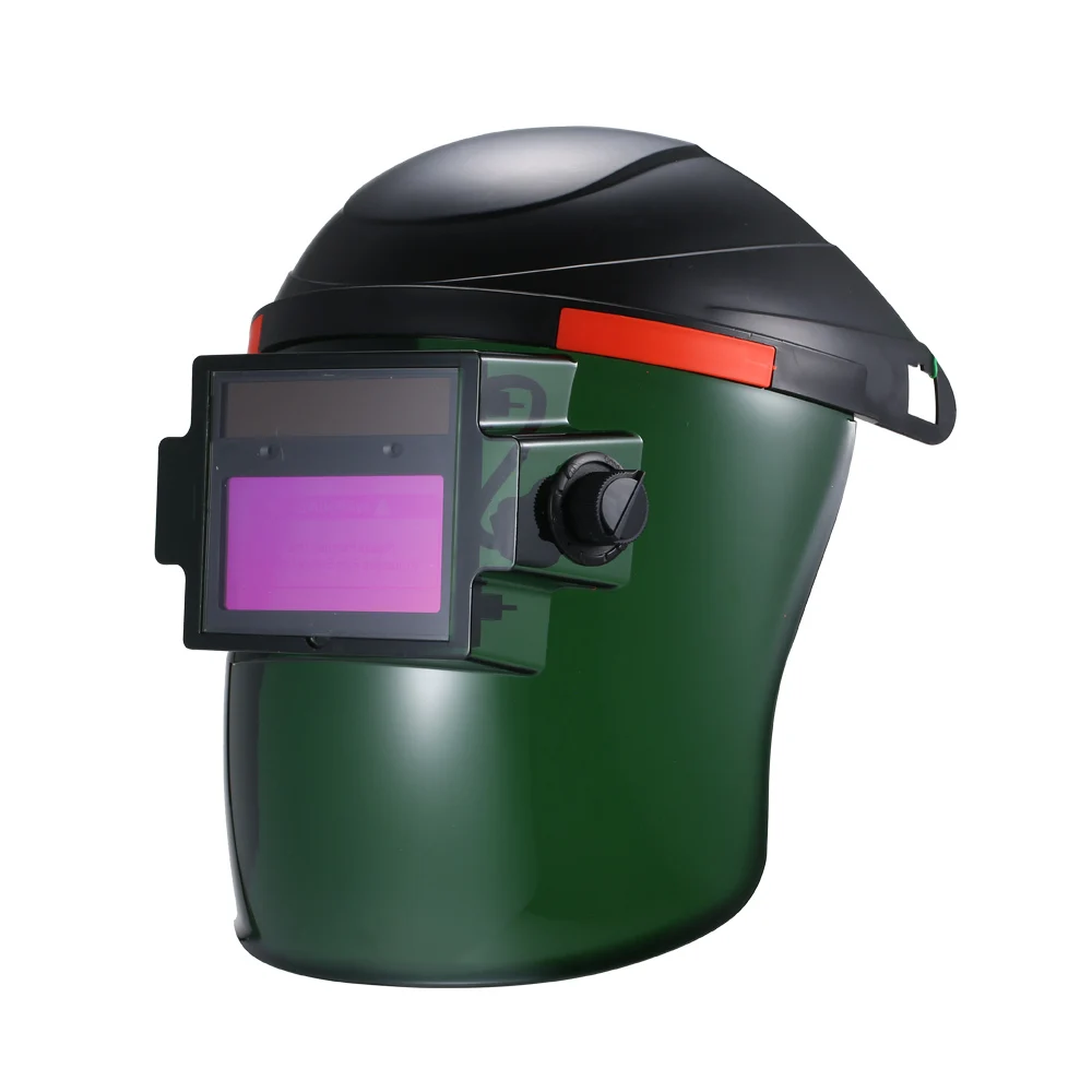 

Solar Power Auto-Darkening Welding Helmet Automatic Darkening Weld Mask Shield Protection Cap With Lens Adjustable He-adband