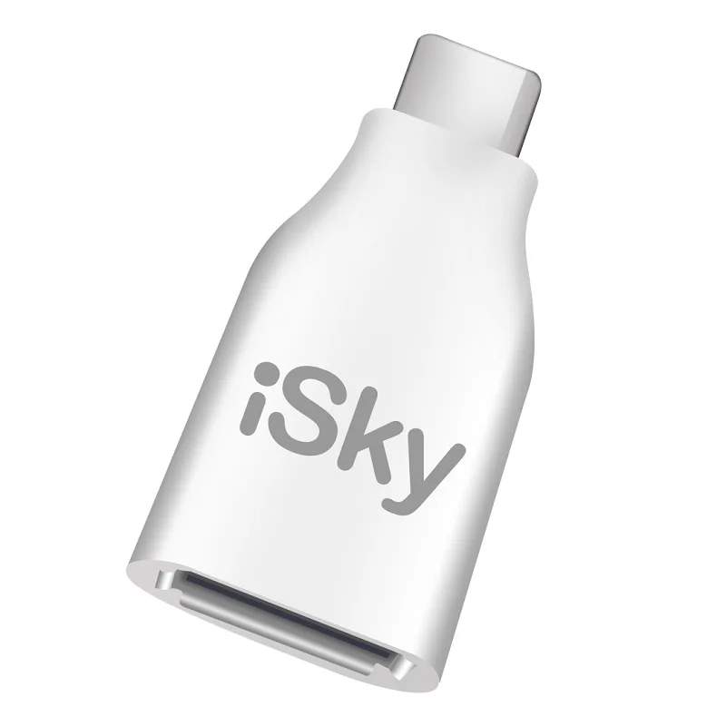 ISky Тип C адаптер типа OTG C к USB 3,0 для Macbook pro Air samsung S10 S9 USB OTG - Цвет: 1 Piece