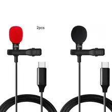 Портативный микрофон конденсаторный клип на лацкане петличный микрофон проводной микрофон для телефона для ноутбука