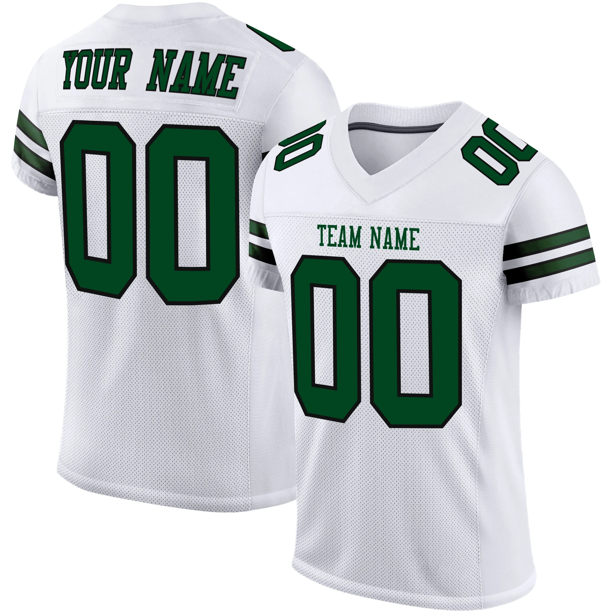 Football Jersey Sublimation Printing Your Own Team Name Number Rugby Jersey Football Game Training Shirt for Youth/Men
