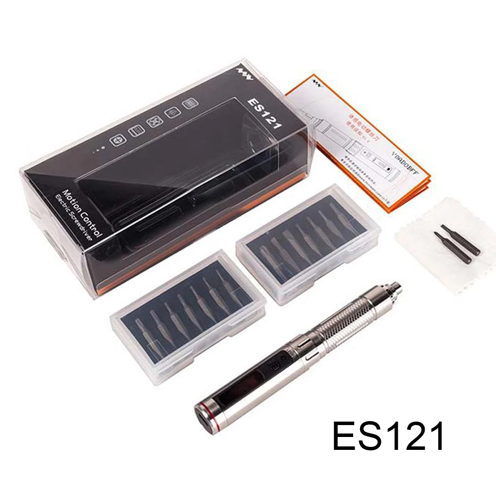 

ES121V/ES121 Mini Precision Cordless Electric Screwdriver Set Smart Motion Control Screwdriver For Electronic Dismantling Repair