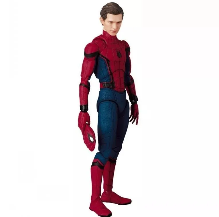 15 см Mafex 047 Человек-паук Питер Паркер, вершина для выпускного вечера, экшн-лига, коллекционные модели, игрушки, отправка детских подарков