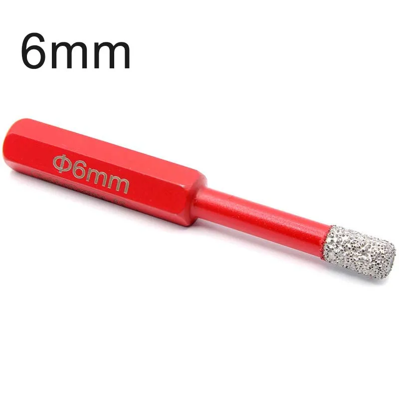 

Diamond Drills Tile Dry Drill Bit 6-14MM For Granite Marble Porcelain Stoneware Triangle Handle Anti-slip