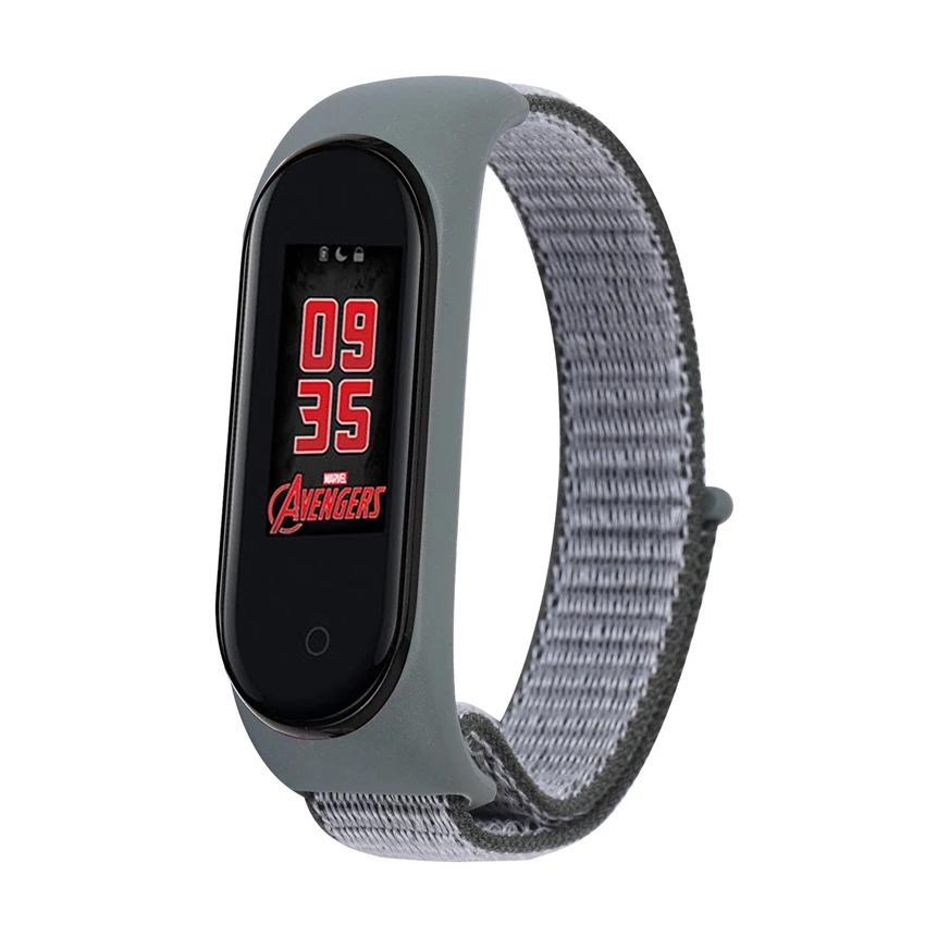 Nylon Strap Wristband for Xiaomi Mi Band 5 4 3 Wrist Bracelets Sport loop watch Belt Smart Watch Band Replacement Accessories