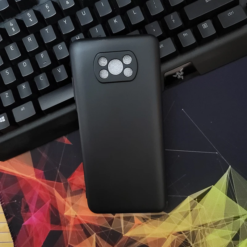 

For Xiaomi Poco X3 NFC Case Full Protection Soft Silicone Matte Cover For Xiomi Poco X3 NFC Phone Case Funda