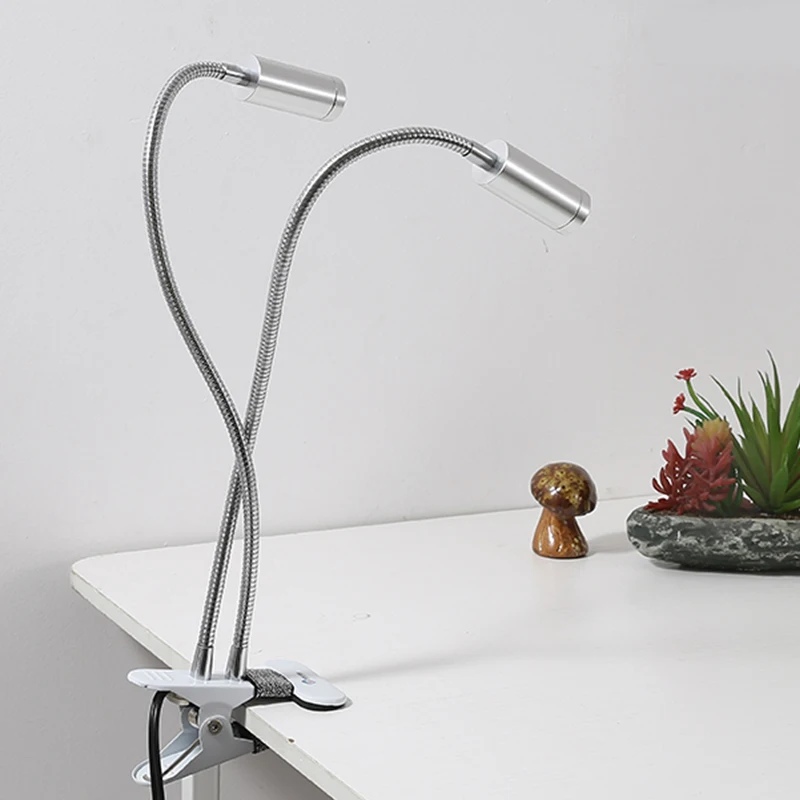 Регулируемый боковой осветитель лампа с зажимом точечный светильник