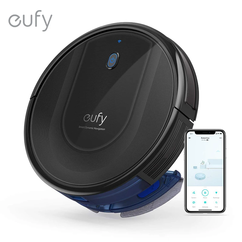US $297.77 Eufy RoboVac G10 Hybrid Robot Vacuum Cleaner Smart Dynamic Navigation 2In1 Sweep And Mop WiFi SuperSlim 2000Pa