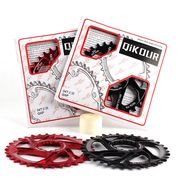 Стиль qikour Crankset GXP и отрицательный зуб цельный диск подходит для скорости X9 XO X01 Xx134t