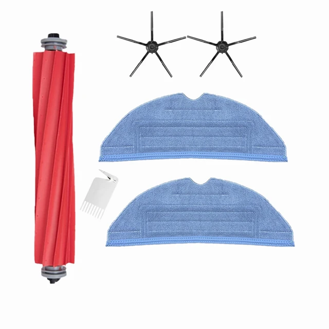 XiaoMi Roborock T7S S7 HEPA Accessory of Filter Main Brush/Cover Mop Cloth Side Brush Vacuum Cleaner Part Package  8A