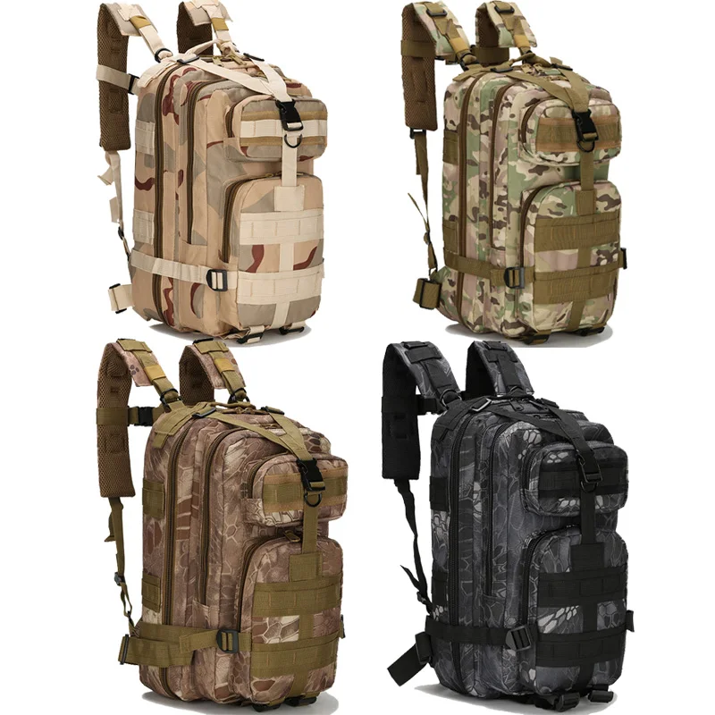 Уличные военные рюкзаки из нейлона 30л водонепроницаемый тактический рюкзак