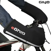 GIYO Mountain Road Bike Bar Mitts Mittens End Shifters Bar Gloves Bicycle Neoprene Handlebar Cover Warmer Cold Weather 2