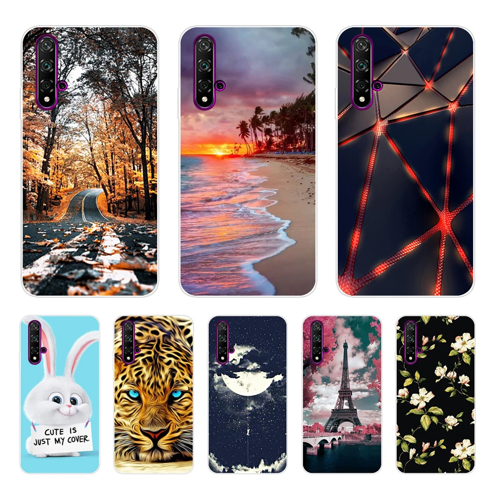 

For Huawei nova 5T Case TPU Soft Silicone Cute Case Cover for Huawei Nova5T Case Nova 5T 5 T 2019 Phone Cases 6.26 inch Fundas