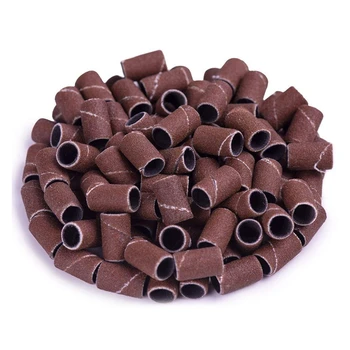 

500Pcs Abrasive Belt Professional Manicure 180 Grain Electric File Sand Block Set