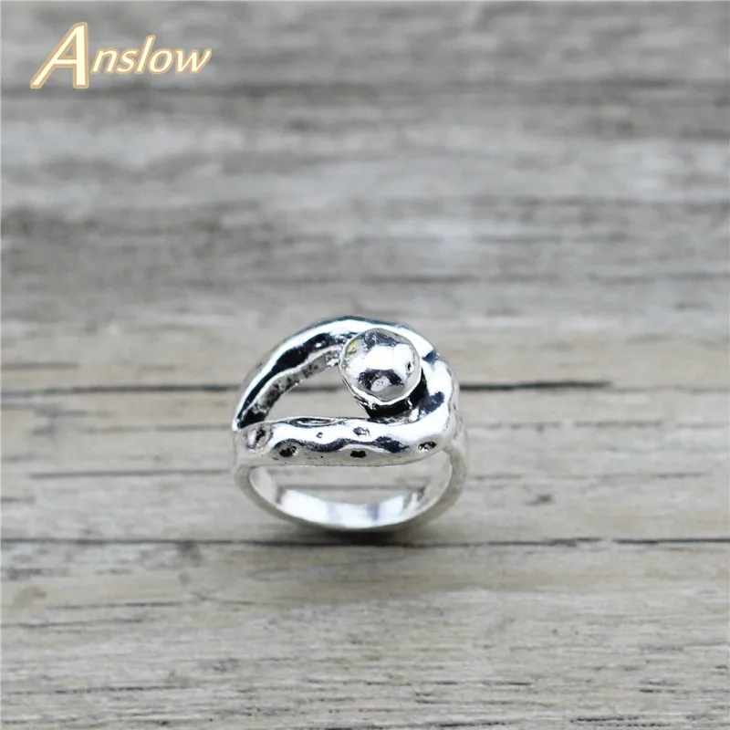 Модные ювелирные изделия Anslow новый дизайн свадебные кольца золотого/старого
