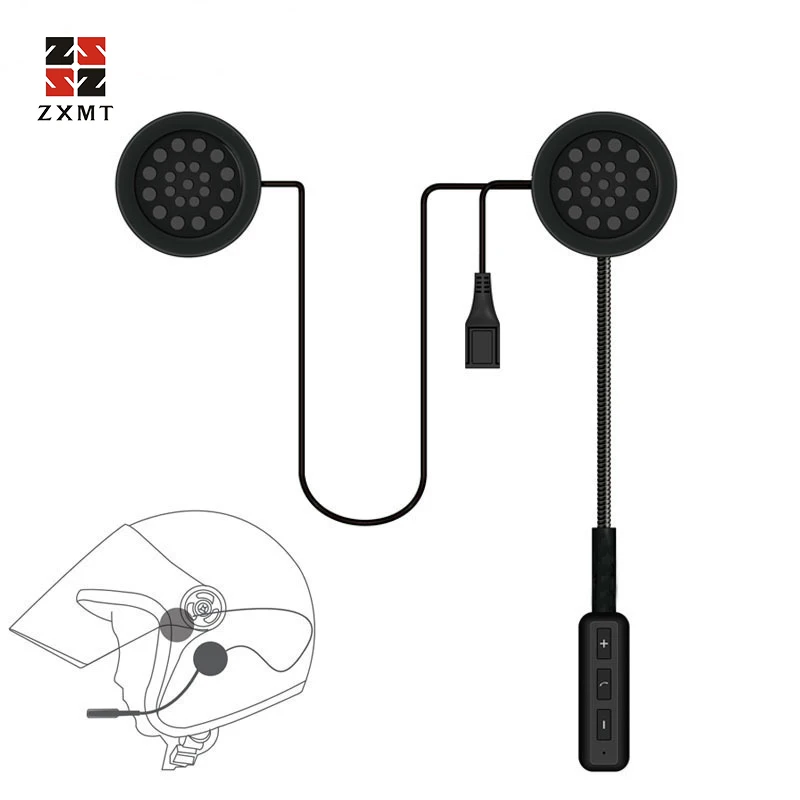 

Moto Bluetooth Wireless Anti-interference Helmet Headset Waterproof Hands Free Music Bluetooth Earphone Headphone Smartphone