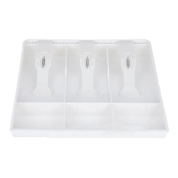 

Money Cash Coin Register Insert Tray Replacement Cashier Drawer Storage Register Tray Box Classify Store