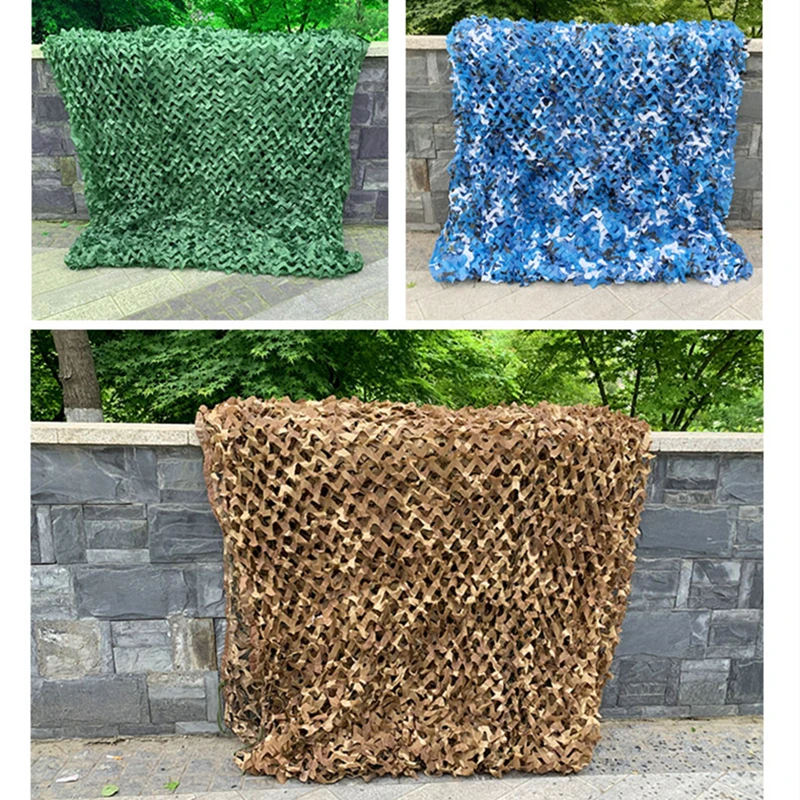 

2M*3M Home Garden Gazebos Camouflage Net Customizable Military Army Camping Hunting Canopy Party Tents Sunshade Camo netting