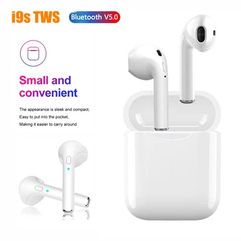 

i9s tws Wireless Headphones Bluetooth Earphones sports earbuds Stereo Sound Headset For Xiaomi Samsung Android all smart phone