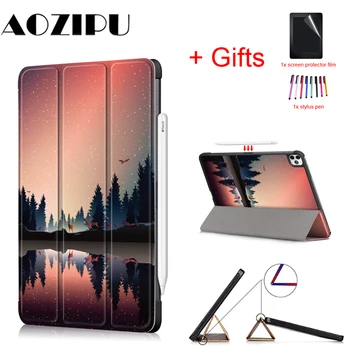 

New Slim Case for iPad Pro 11 2020 2018 Universal 11inch Tablet PU Leather Magnetic Cover Funda for iPad Pro 11 Case
