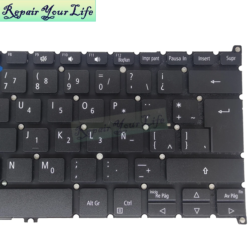 latino francês azerty substituição notebook teclados para acer spin la fr teclado novo