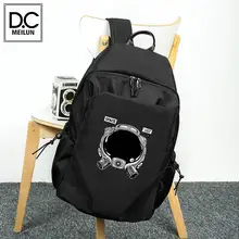 

DC.meilun Teenage Boys School Bags Large Capacity Black Nylon Multifunctional College Middle High Student Schoolbag Backpacks