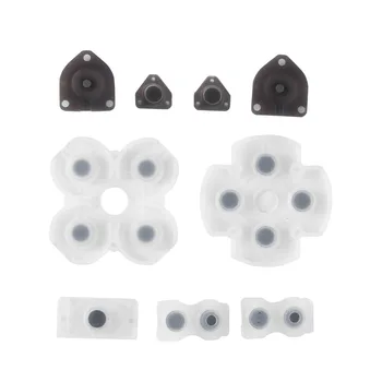 

1 Set Game Parts PS4 Repair Set Wireless Conductive Rubber For PS4 Controller Replacement Button Pad Kit