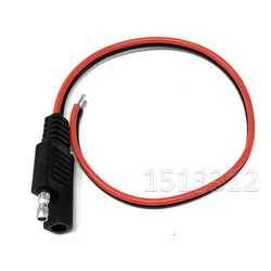 DIY Motorcycles Battery Solar Panel SAE Extension Cable 18AWG 30CM 2 Pin  SAE Connector Cable Quick Disconnect Extension Cable