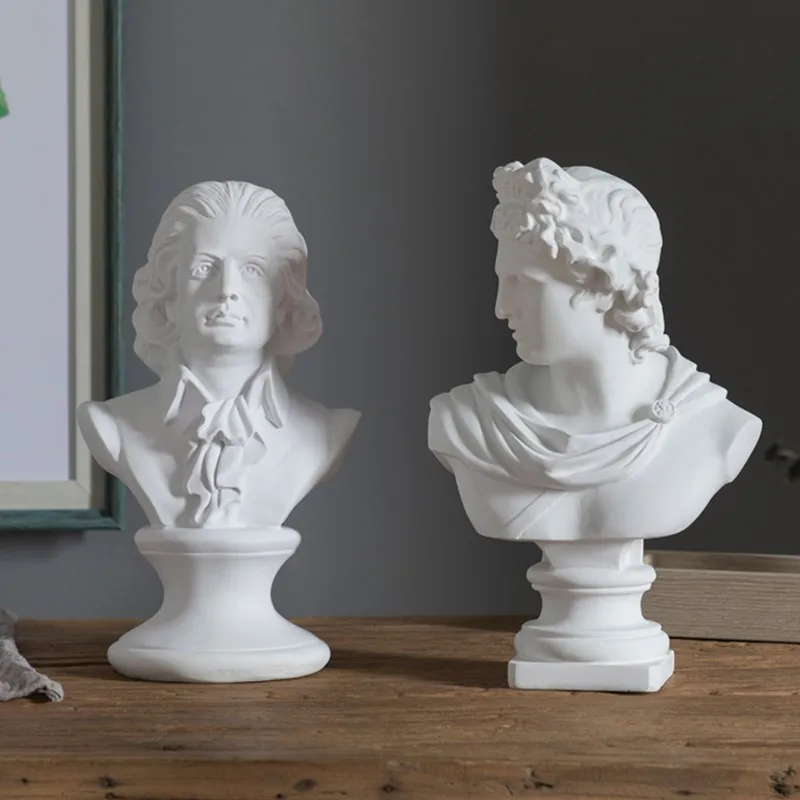 Креативный подарок WOLFGANG AMADEUS MOZART головные портреты эпоксидная статуя для офиса