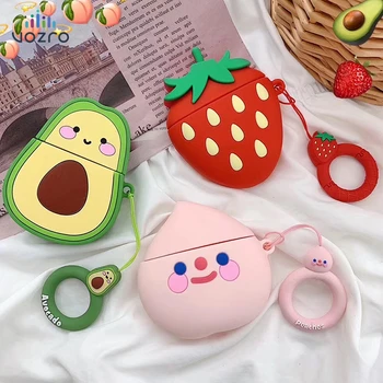 

VOZRO Cartoon series Wireless Bluetooth Earphone Case For Apple AirPods Silicone Headphones Cases For Airpods 2 Protective Cover