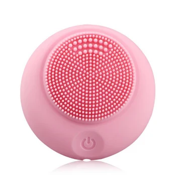 

Electric Silicone Face Cleaning Brush Deep Cleaning Soft Face Brush Tool Clean Pores Exfoliating Blackhead Remover Firming Skin