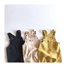 Осенние штаны для девочек Новинка года, детские штаны для отдыха для мальчиков хлопковые детские подтяжки комбинезоны для девочек детская одежда