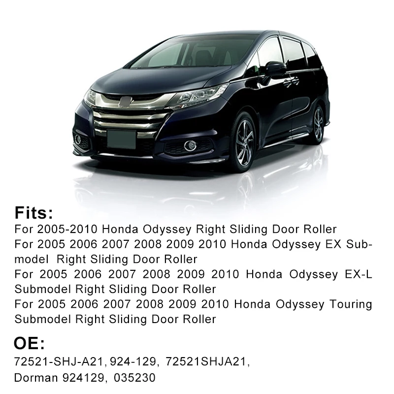 Ролик для раздвижных дверей SPEEDWOW левый и правый Honda Odyssey EX модель 2005 2006 2007 2008 2009 2010