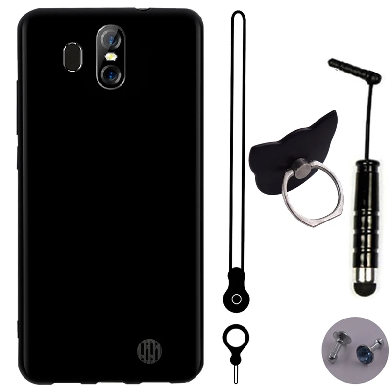 Прочный защитный кожаный чехол TienJueShi премиум-класса с зажимом для Homtom S16 5