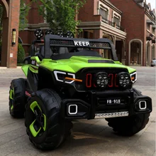 Voiture électrique pour enfants, Version améliorée, véhicule tout terrain à quatre roues, Suv, jouet pour bébés, pour hommes et femmes, voiture télécommandée