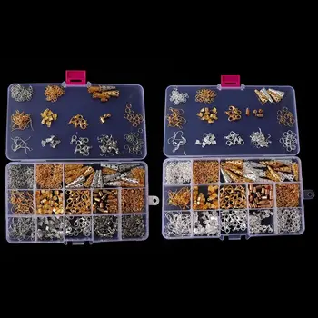 

1 Box Jewelry Making Finding Kits Earrings Keychain Charm DIY Material Handmade Accessorie