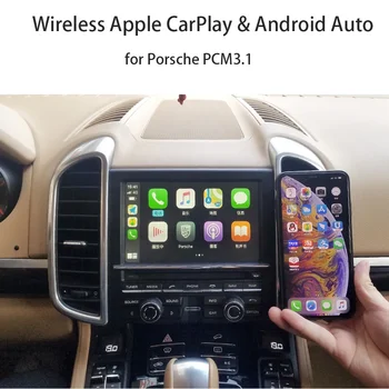 

IOS Apple Carplay Stereo Interface For Porsche 911 CarPlay Box With Nav Button OEM Display Map Music Call Message
