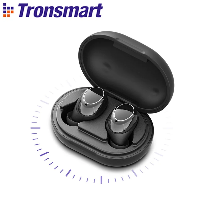  Tronsmart Onyx Neo APTX Bluetooth наушники TWS Беспроводной наушники с чип Qualcomm, объем Управление, 24 часов проигрывания