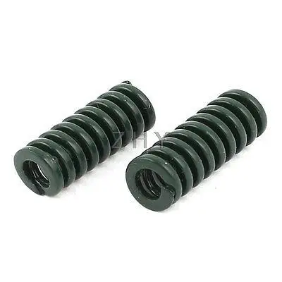 

2Pcs Heavy Load Green Spiral Stamping Compression Die Spring 8x20mm