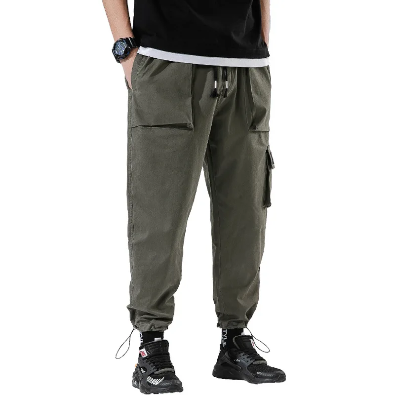

Pantalones Hombre High Quality Fashion Casual Hip Hop Trousers Plus Size Men Sweatpants