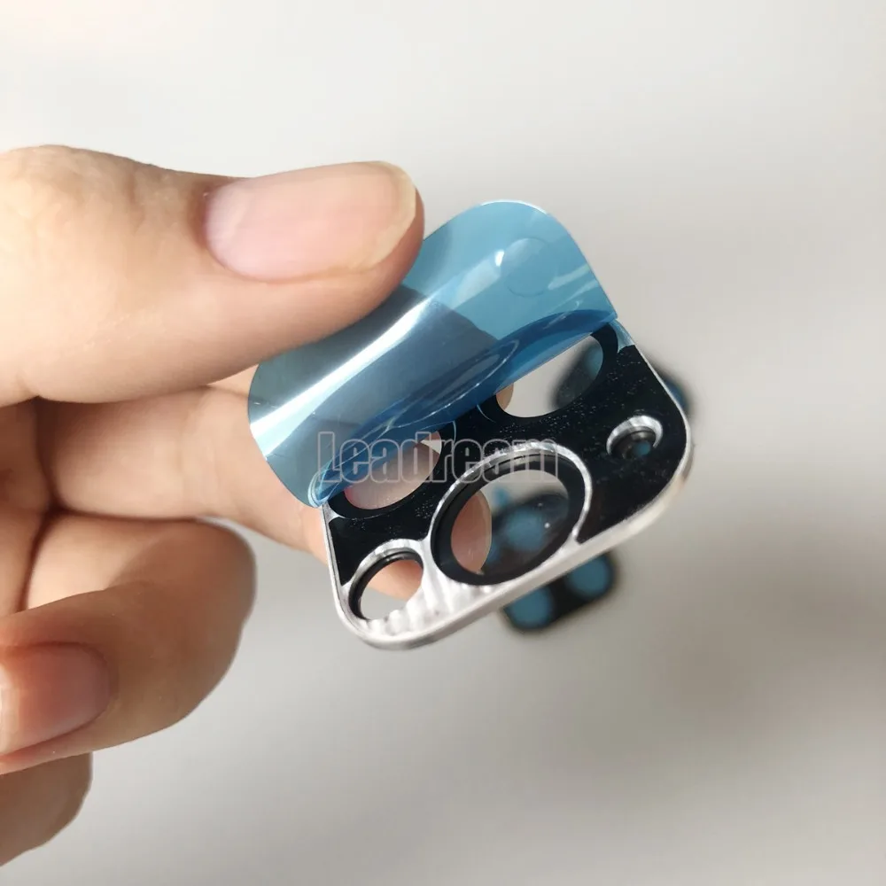 50 шт. DHL 3D металлическая рамка объектива камеры закаленное стекло для iPhone 11 Pro MAX X XS Max XR 3D полная задняя камера протектор стекло